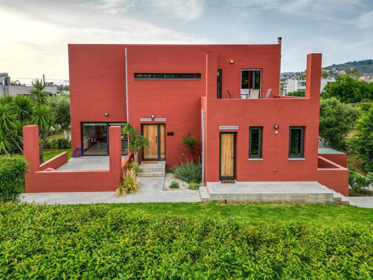 Red Castle Villa Soúda Ngoại thất bức ảnh