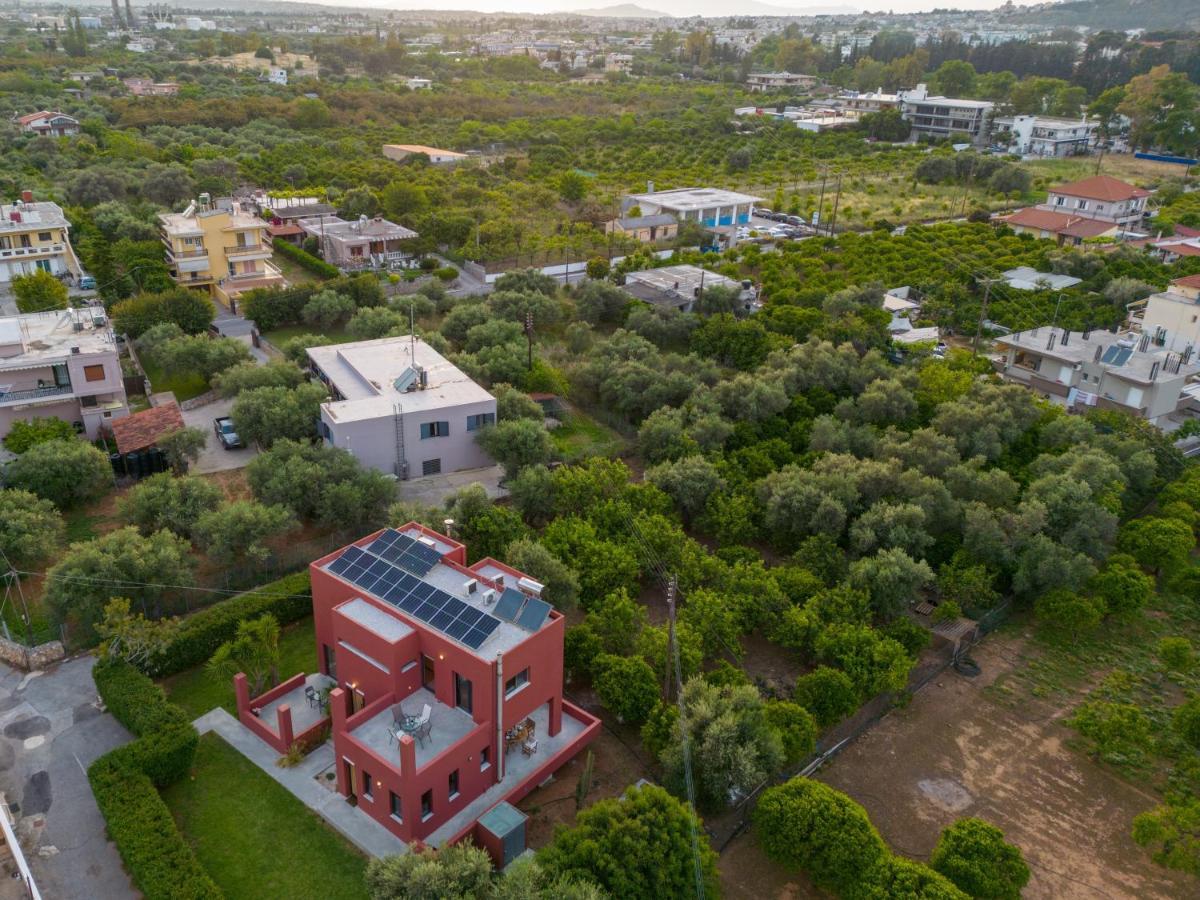 Red Castle Villa Soúda Ngoại thất bức ảnh