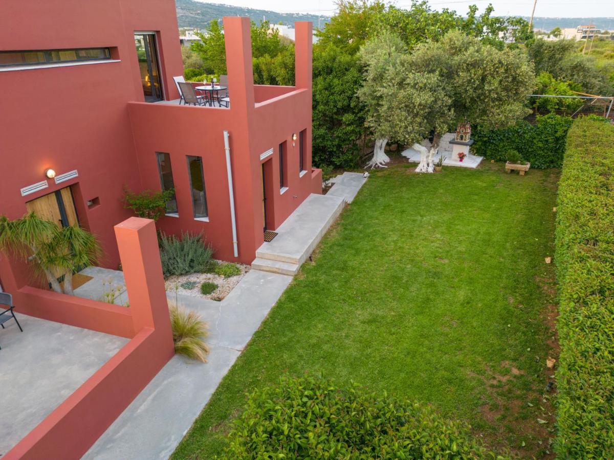 Red Castle Villa Soúda Ngoại thất bức ảnh