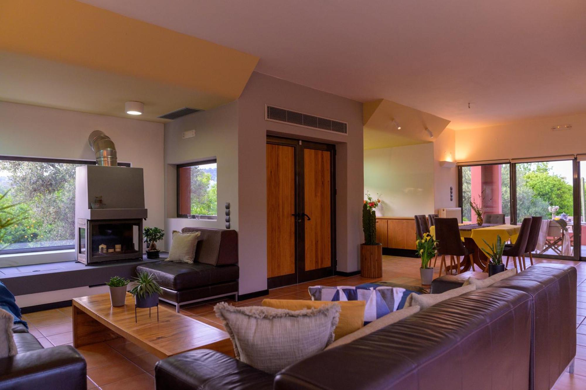 Red Castle Villa Soúda Ngoại thất bức ảnh
