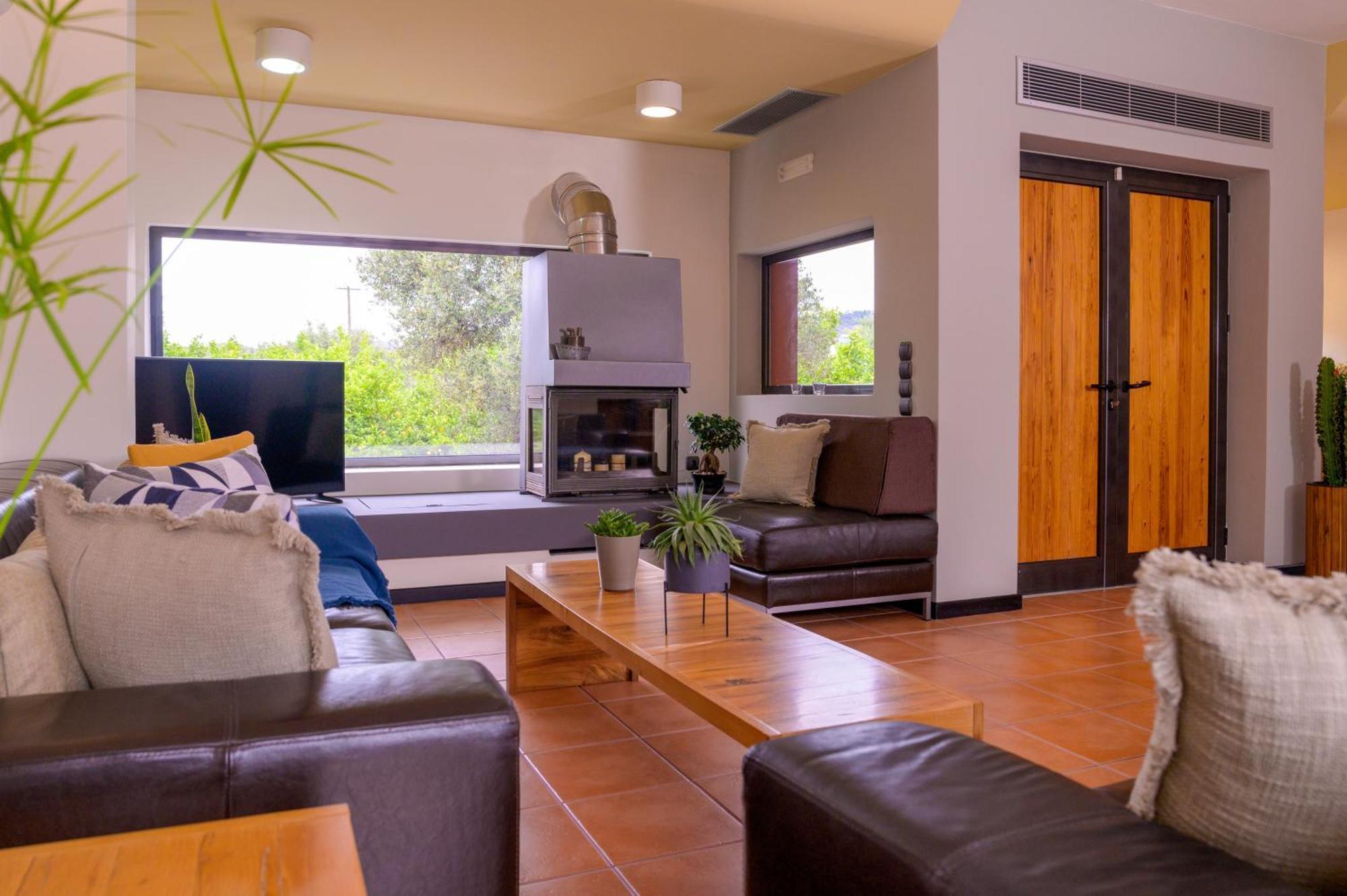 Red Castle Villa Soúda Ngoại thất bức ảnh
