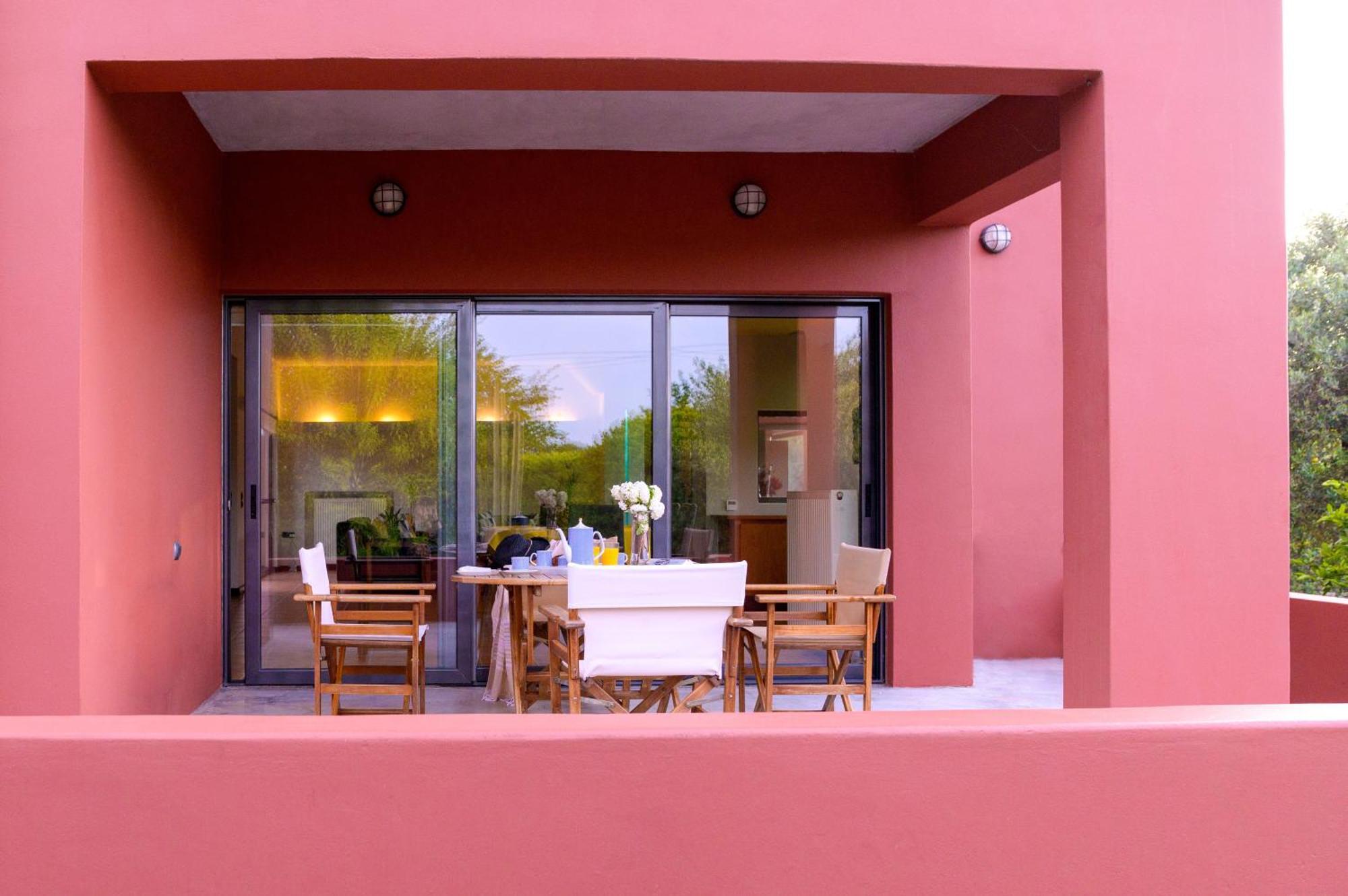 Red Castle Villa Soúda Ngoại thất bức ảnh