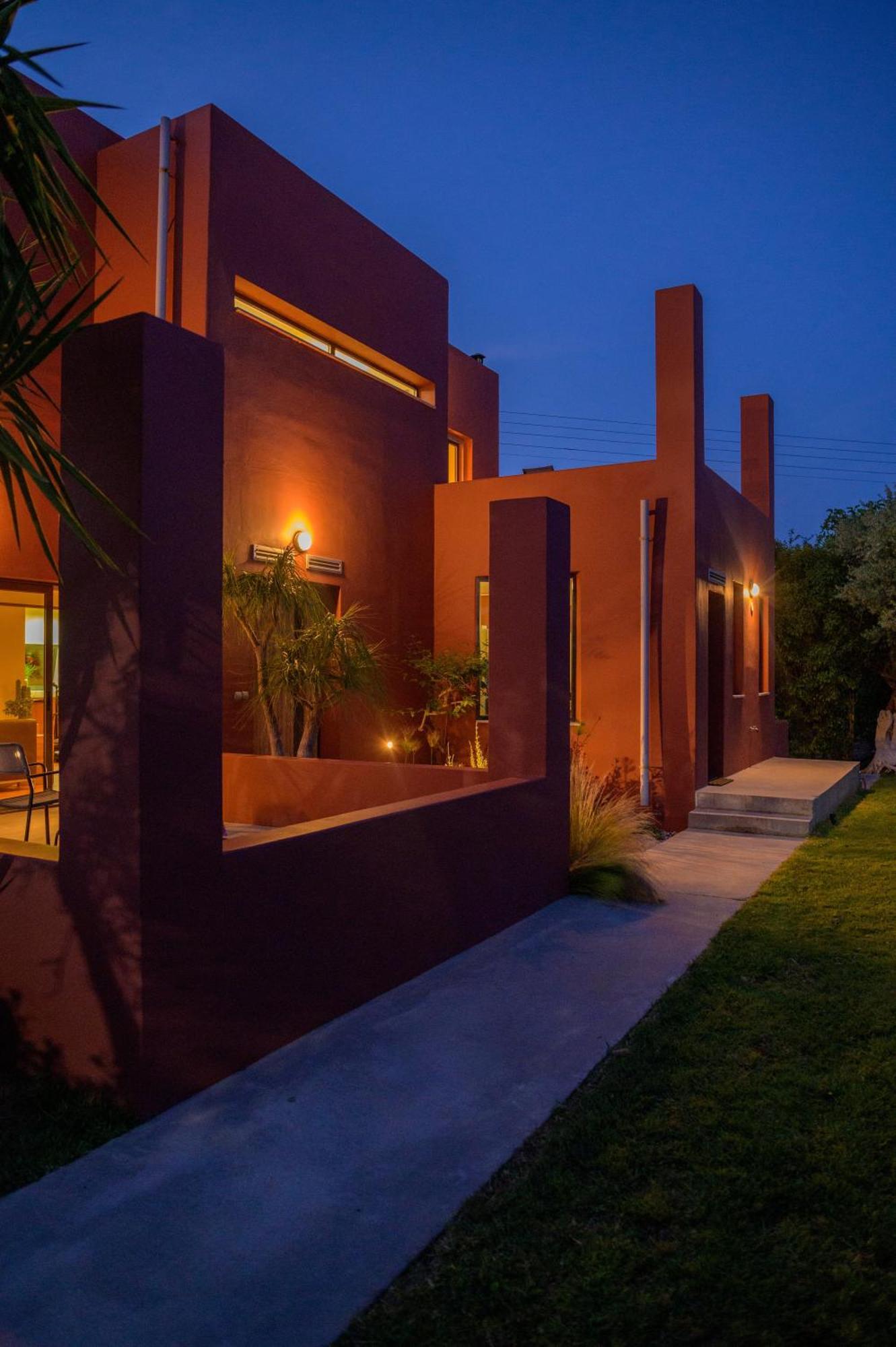 Red Castle Villa Soúda Ngoại thất bức ảnh